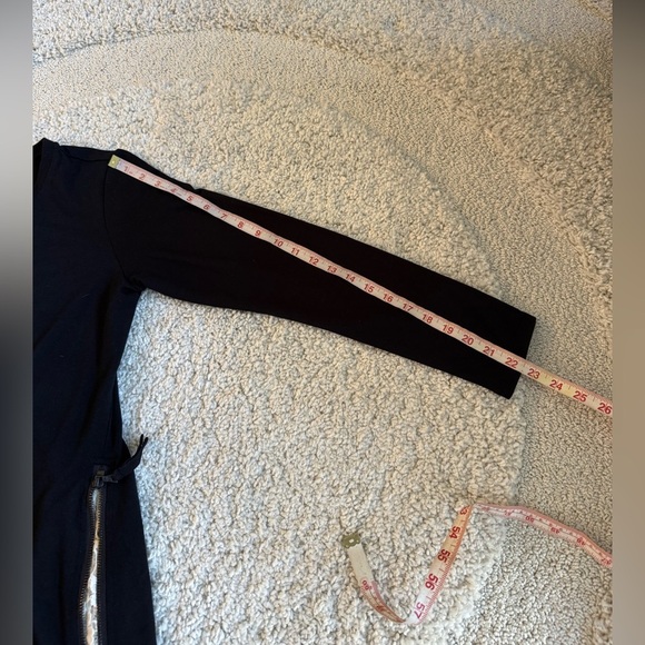 Logo Lori Goldstein Black Long Sleeve Tunic Shirt Size Small or Medium - Picture 12 of 12